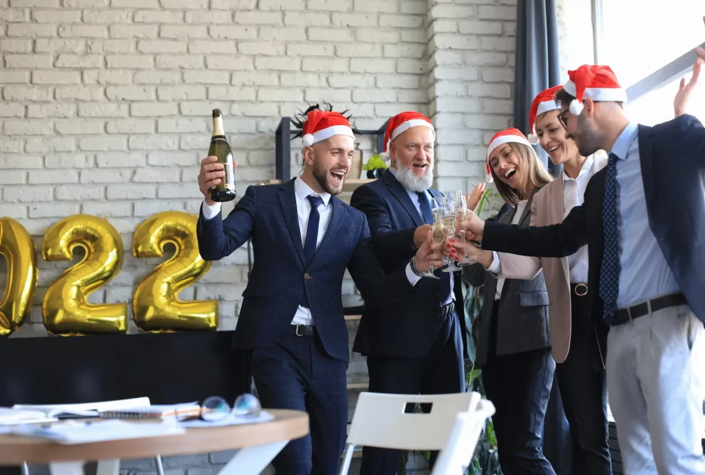 fiesta fin de año de empresa